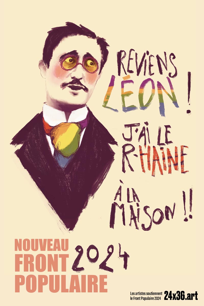 Reviens Léon j'ai le R.Haine à la maison